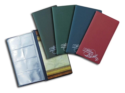 Klaser numizmatyczny Warta Z NOTESEM - czarny 108 mm x 195 mm (112-016)