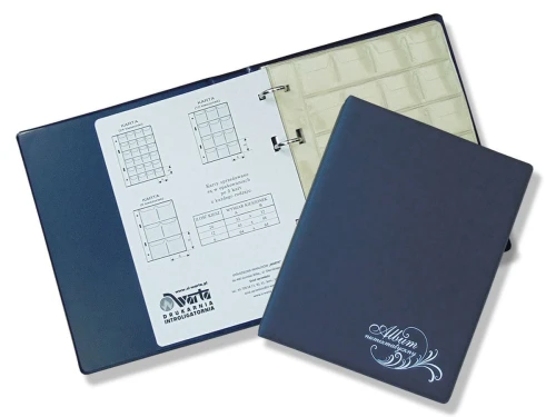 Klaser numizmatyczny Warta FOLIA - mix 175 mm x 215 mm (112-015)