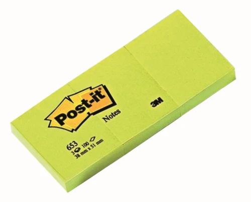Notes samoprzylepny Post-It żółty 300k 38 mm x 51 mm