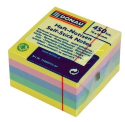 Notes samoprzylepny Donau mix pastelowy 450k 76 mm x 76 mm (7589001)