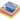 Notes samoprzylepny Donau mix fluo 400k 76 mm x 76 mm (7574001PL-99)