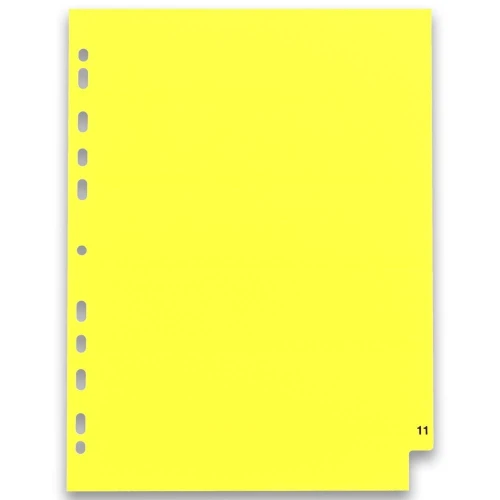 Przekładka numeryczna Elba A4 mix kolorów 12k 1-12 (100204769)