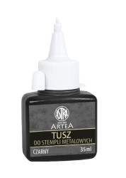 Tusz do stempli Artea kolor: czarny 35 ml
