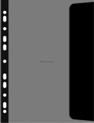 Koszulki na dokumenty Donau groszkowe B4 kolor: przezroczysty prawy bok 100 mic. (1748910)