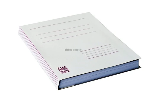 Skoroszyt Bigo A4 - biały 250-280 g (0015)