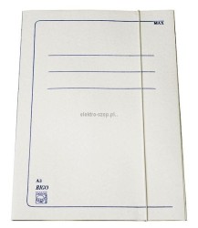 Teczka kartonowa na gumkę bigo A3 kolor: biały 400 g 435 mm x 310 mm (0086)