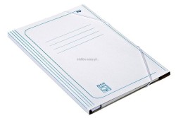 Teczka kartonowa na gumkę Bigo biała A4 kolor: biały 320-350 g 320 mm x 220 mm (0006)