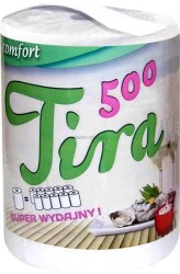 Ręcznik rolka Tira Jumbo Role 500 kolor: biały