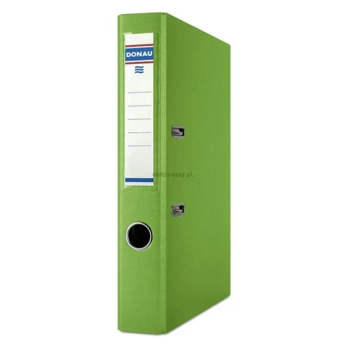 Segregator dźwigniowy Donau Master A4 zielony jasny 50 mm (3950001PL-41)