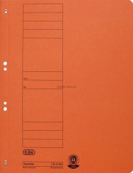 Skoroszyt Elba oczkowy A4 - pomarańczowy 250 g (100551874)