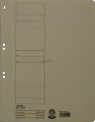 Skoroszyt Elba oczkowy A4 - szary 250 g (100551873)