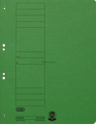 Skoroszyt Elba oczkowy A4 - zielony 250 g (100551872)