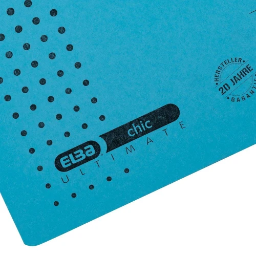 Skoroszyt Elba Chic Ultimate wiszący A4 - niebieski 230 g (100552091)