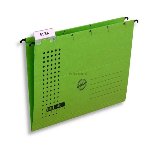 Teczka zawieszkowa Elba Chic Ultimate A4 - zielony 230 g (100552088)
