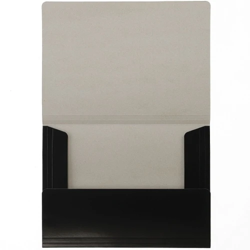 Teczka kartonowa na gumkę Protos A4 kolor: czarny 300 g