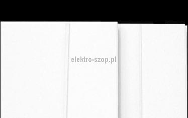 Teczka kartonowa na gumkę Tekpar A4 kolor: biały 300 g