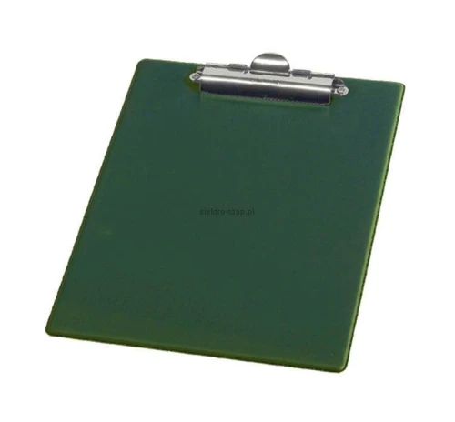 Deska z klipem (podkład do pisania) Panta Plast A4 - zielona 210 mm x 297 mm