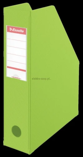 Pojemnik na dokumenty pionowy Esselte A4 - zielony 72 mm x 318 mm x 242 mm (56006)