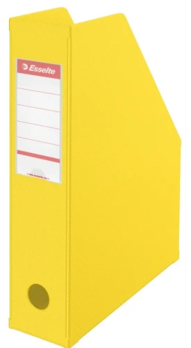 Pojemnik na dokumenty pionowy Esselte Vivida A4 - żółty 72 mm x 318 mm x 242 mm (56001)
