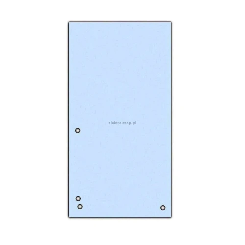 Przekładka czysta Donau 1/3 A4 biała 190g 100k 235 mm x 105 mm (8620100-99PL)