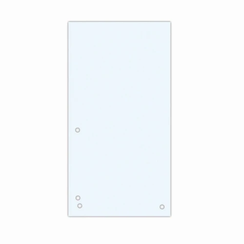Przekładka czysta Donau 1/3 A4 biała 190g 100k 235 mm x 105 mm (8620100-99PL)
