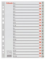 Przekładka alfabetyczna Esselte A4 szara A-Z (100112)