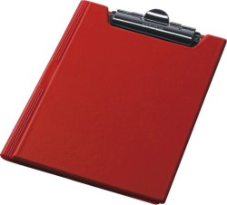 Teczka z klipem Panta Plast A4 - czerwony (0314-0003-05)