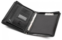 Teczka konferencyjna Jan-Pol Bis BUSINESS bez rączki A4 - czarny 380 mm x 260 mm (AK-03N)