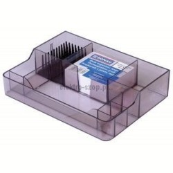 Przybornik na biurko Donau - dymny (7478001PL-02)
