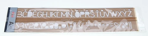 Szablon Koh-I-Noor cyfrowo-literowy