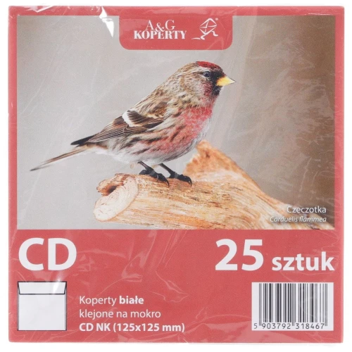 Koperta WZ Eurocopert nk bez okna - biały 1240 mm x 127 mm