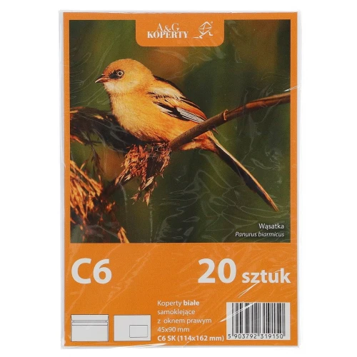 Koperta WZ Eurocopert sk ok C6 - biały