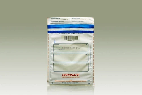 Koperta bezpieczna A&amp;G Koperty deposack B5 transparentna B5 205 mm x 275 mm (2357)