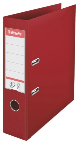 Segregator dźwigniowy Esselte No.1 Power A4 bordowy 75 mm (811510)