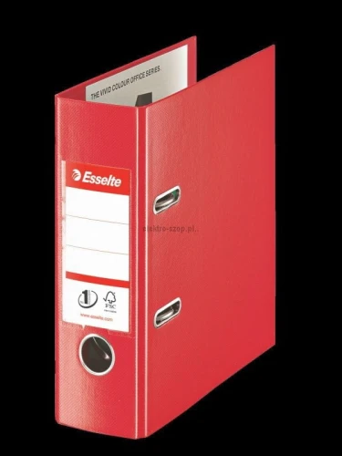 Segregator dźwigniowy Esselte No.1 Power A5 czerwony 75 mm (468630)
