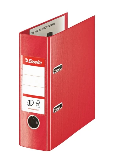 Segregator dźwigniowy Esselte No.1 Power A5 czerwony 75 mm (468630)