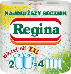 Ręcznik rolka Regina A`2 kolor: biały (405445)