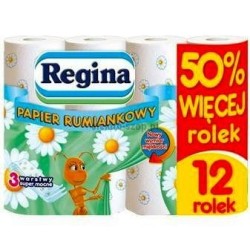 Papier toaletowy Regina A`12 kolor: biały 12 szt
