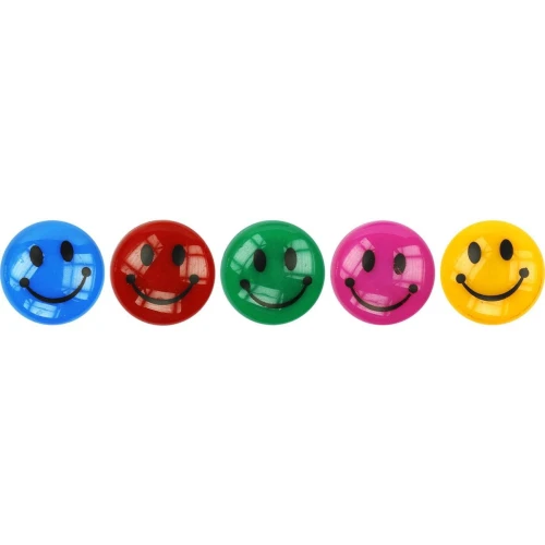 Magnes Titanum smiley okrągły - mix śr. 29 mm (T-025051)