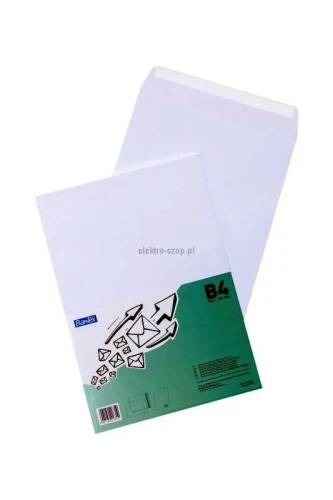 Koperta Bantex HK B4 - biały 250 mm x 353 mm (400085702)