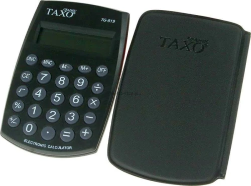 Kalkulator kieszonkowy TG-819 Taxo Graphic 8-pozycyjny