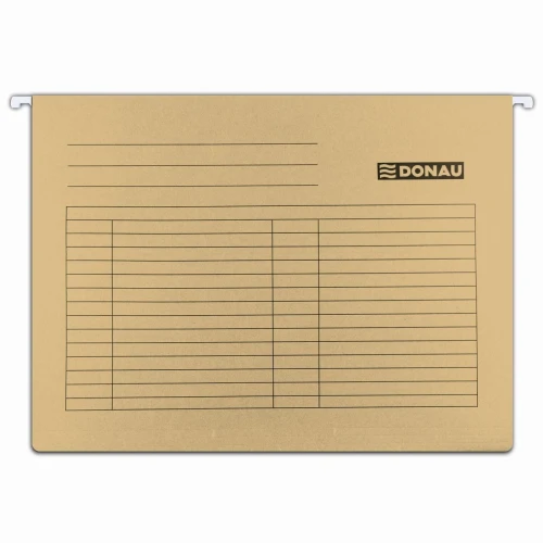 Teczka zawieszkowa Donau A4 - brązowy 230 g (7410905PL-02)