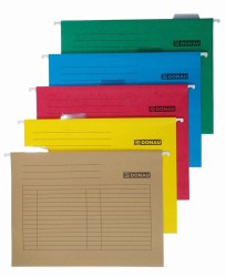 Teczka zawieszkowa Donau A4 - pomarańczowy 230 g (7410905-12)