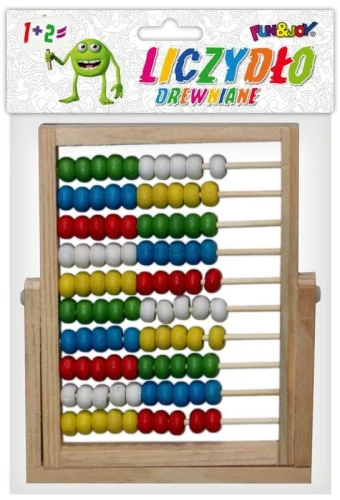 Liczydło drewniane Fun&amp;Joy (SP-001)