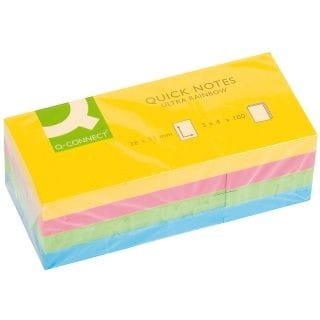 Notes samoprzylepny Q-Connect mix 100k 38 mm x 51 mm (KF02516)