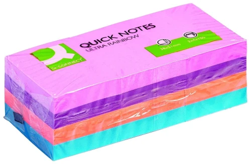 Notes samoprzylepny Q-Connect mix 100k 38 mm x 51 mm (KF02516)