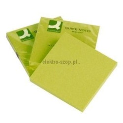 Notes samoprzylepny Q-Connect zielony 80k 76 mm x 76 mm (KF10515)