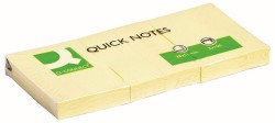 Notes samoprzylepny Q-Connect żółty 100k 38 mm x 51 mm (KF10500)