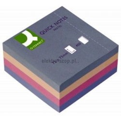 Notes samoprzylepny Q-Connect pastelowy mix 400k 76 mm x 76 mm (KF01347)