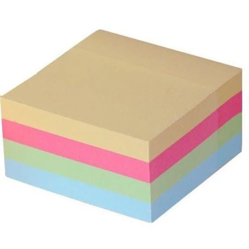 Notes samoprzylepny Titanum mix pastelowy 400k 76 mm x 76 mm (SF-02)